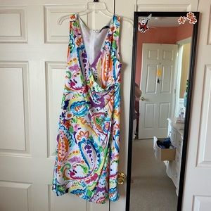 Ralph Lauren mid length floral dress